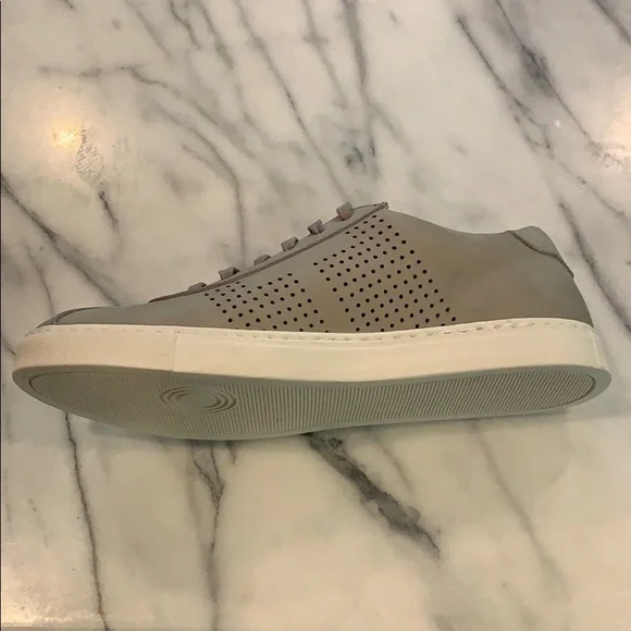 NWB Marc Joseph Astor Place Grey Suede Sneaker 8 - Picture 5 of 6